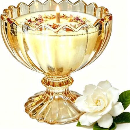 7ozJar Soy Candles for Women Home Scented(Petal-Jasmine Candle)