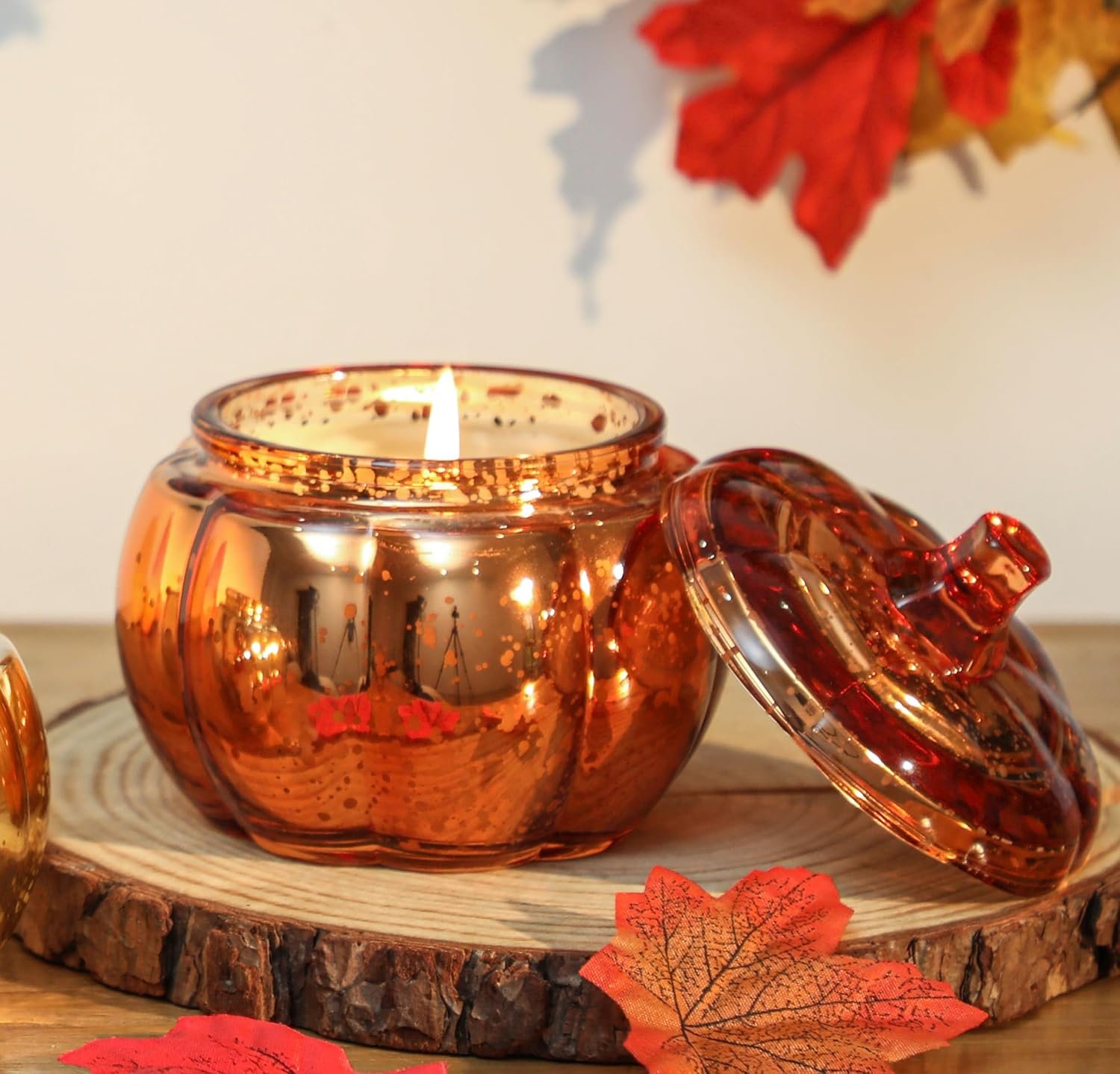 Fall Pumpkin Shaped Candle Pumpkin Spice Candles 12oz